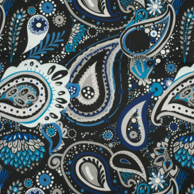 140cm Paisley pattern no. 6 - Waterproof woven fabric