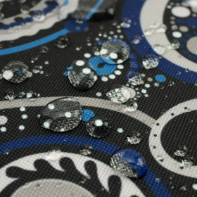 140cm Paisley pattern no. 6 - Waterproof woven fabric
