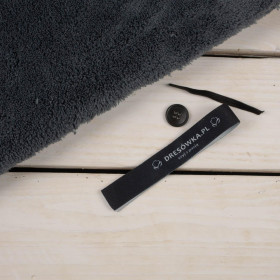 HAIR TURBAN - DARK GRAY