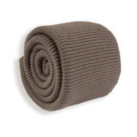 D-56 BROWN - elastic sweat in convex stripes SD
