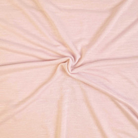 "Flame yarn" Viscose jersey - Pale pink