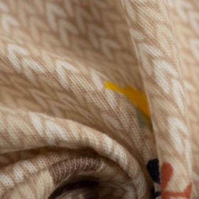 BIRDS AND TWIGS / herringbone - single jersey