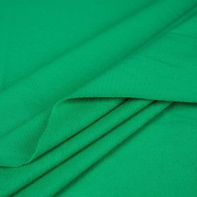 D-101 GREEN - looped knitwear with elastan 