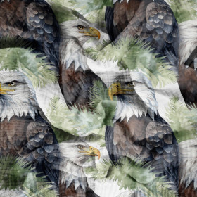 PASTEL BALD EAGLE - Cotton muslin