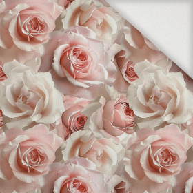 PASTEL FLOWERS WZ.7 - Woven Fabric for tablecloths