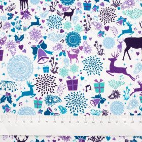 VIOLET DEERS - looped knit SP250