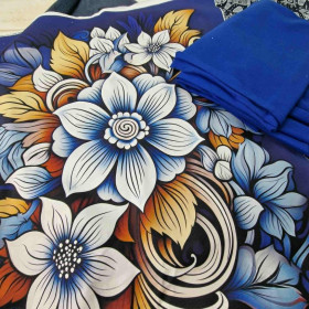 Fabric bundle PAT. 34 - looped knit fabric