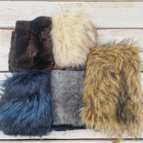 Bundle of Faux Fur Pieces PAT. 2