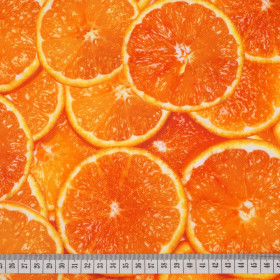 ORANGES - Waterproof woven fabric