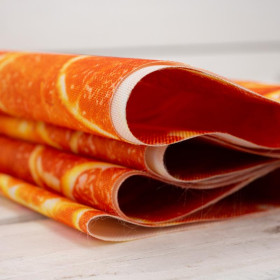 ORANGES - Waterproof woven fabric