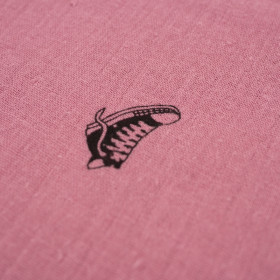 SNEAKERS / rose quartz - cotton muslin