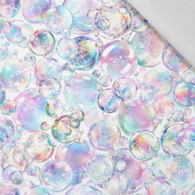 RAINBOW BUBBLES - Cotton woven fabric