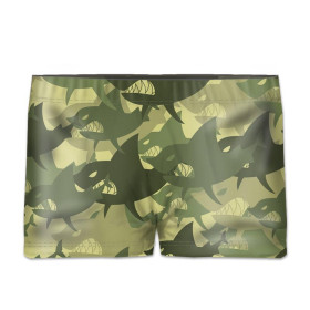 Boy's swim trunks - SHARKS MORO - sewing set