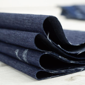 AIRPLANES / dark jeans - Jeans woven fabric TJ195