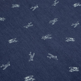 AIRPLANES / dark jeans - Jeans woven fabric TJ195