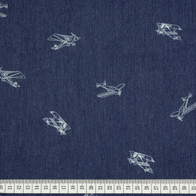 AIRPLANES / dark jeans - Jeans woven fabric TJ195