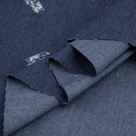 AIRPLANES / dark jeans - Jeans woven fabric TJ195
