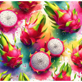 DRAGON FRUIT wz.2 - Cotton woven fabric