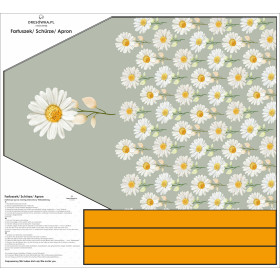 APRON - DAISIES - sewing set