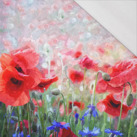 POPPIES pat. 1 - SINGLE JERSEY PANEL 