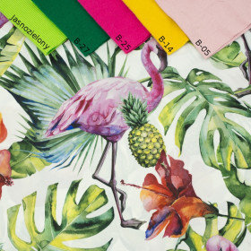 TROPICAL NATURE - Nylon fabric premium