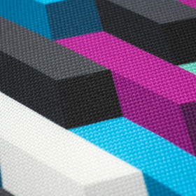 SOLIDS 3D - Waterproof woven fabric