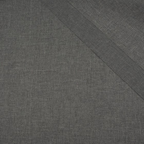 DARK GREY - Waterproof woven fabric linen imitation