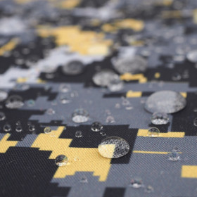 CAMOUFLAGE PIXELS - Waterproof woven fabric