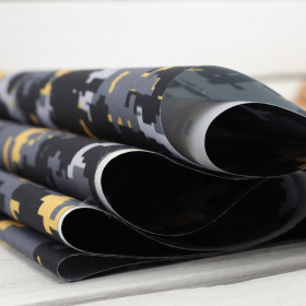 CAMOUFLAGE PIXELS - Waterproof woven fabric