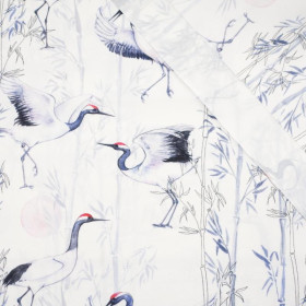 CRANES - Waterproof woven fabric