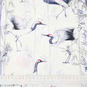 CRANES - Waterproof woven fabric