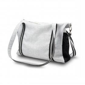 Sports bag - ACID WASH / light grey