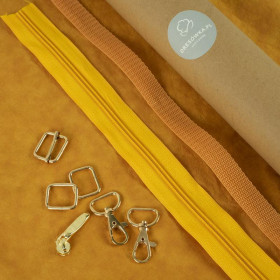 DUBROVNIK shoulder bag - MUSTARD
