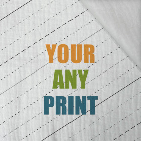 FABRIC WITH CUSTOM PRINT - Cotton muslin