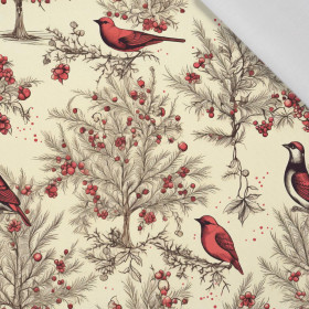 Vintage Christmas wz.10 - Cotton woven fabric