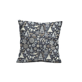 Vintage Christmas wz.25 - brushed knitwear with elastane ITY