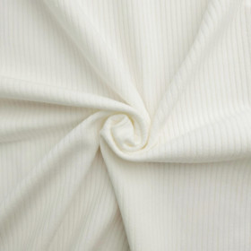 Ribbed Knit HARMONIA 4x2 - Cloud Dancer/ ECRU (D-02)