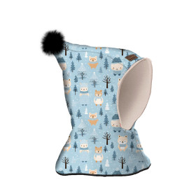 Kid’s hood cap sewing set  - WATERCOLOR WINTER PAT. 2