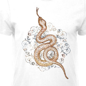 MEN’S T-SHIRT - SNAKE pat. 1 (MAGIC) - single jersey