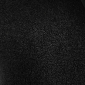 BLACK - Sweater Knit Fabric - Wool BERGEN