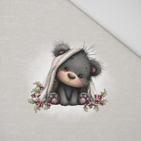 WINTER ANIMALS wz.8 - panel (60cm x 50cm) Panama 220g