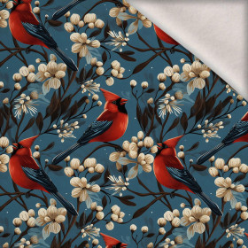 WINTER FLOWERS WZ.12 - brushed knitwear with elastane ITY