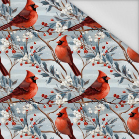 WINTER FLOWERS WZ.15 - Waterproof woven fabric