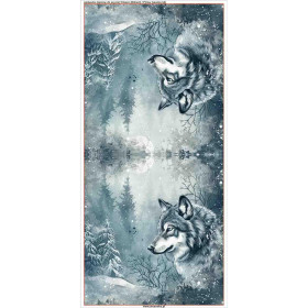 PILLOW 45X45 - WINTER WOLF VZ. 1 - sewing set