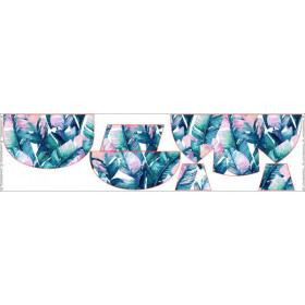 HIP BAG - WATER-COLOR LEAVES - big