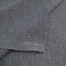 Ribbed Knit HARMONIA 4x2 - MELANGE GRAPHITE (D-08)