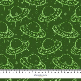 UFO / CONTOUR (AREA 51) - looped knit fabric