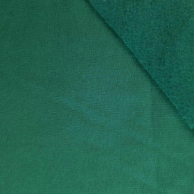 M-21 BOTTLE GREEN  - thick brushed sweatshirt D300