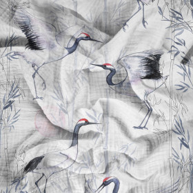 CRANES - Cotton muslin