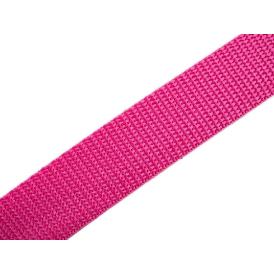 Webbing tape 25mm - fuchsia